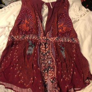 Free People Low Cut Tank Top